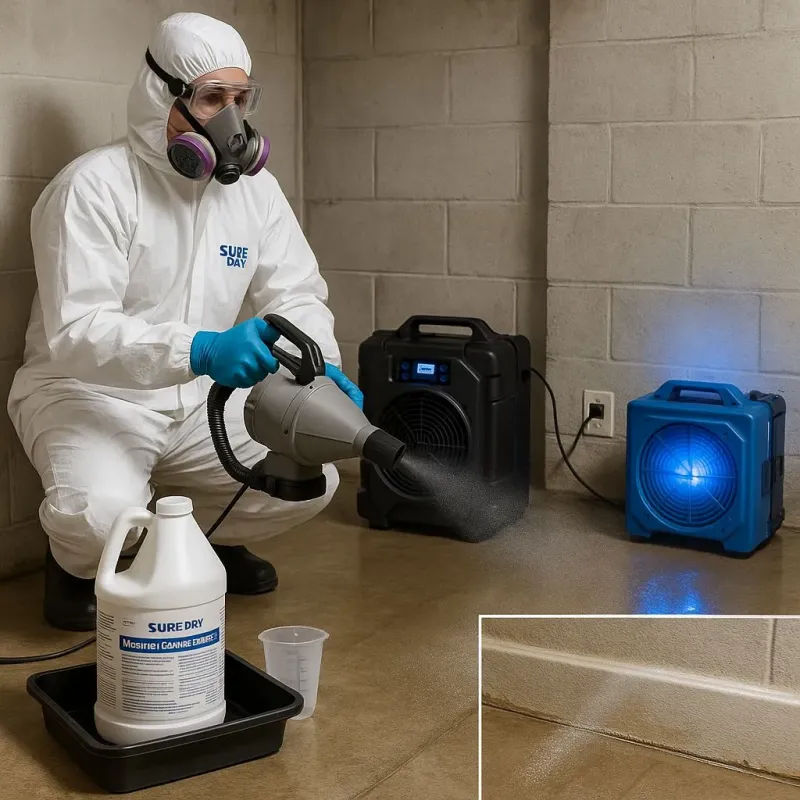 Sanitization and Odor Removal process in Greenfield, MN