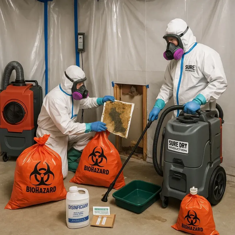 Contaminated Water Handling Protocols process in Greenfield, MN